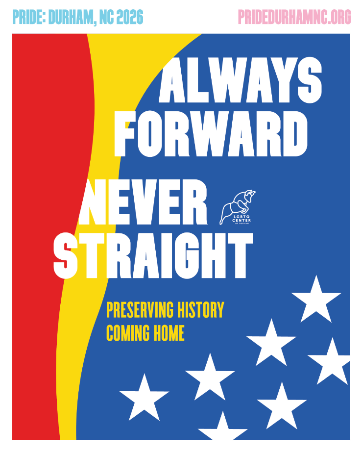 Pride: Durham, NC 2026 Poster